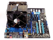 Mainboard CPU Ram Bundle: Asus P8P67 Deluxe + Intel Core i7-2600K + 2GB DDR3 TOP