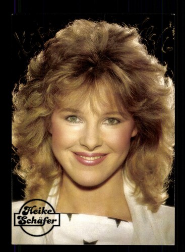 Heike schäfer autogrammkarte - heike,
