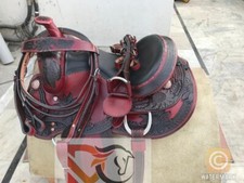 Western Ledersattel Pferd Sun