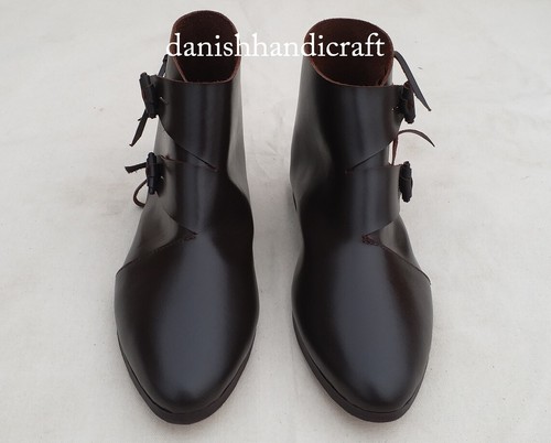 Wikinger stiefel leder - wikinger,
