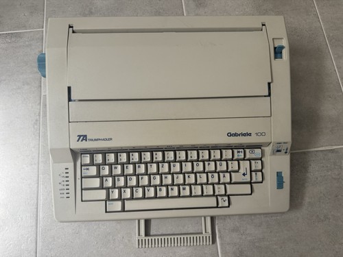 Elektrische schreibmaschine - elektrische,
