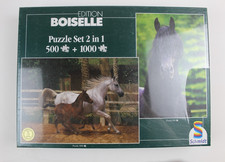 Puzzles Araberstute mit Fohlen
