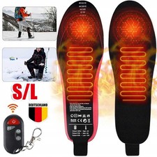 Beheizbare Einlegesohlen Thermosohlen Schuhheizung Schuheinlagen Winter USB NEU