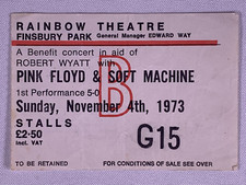 Pink Floyd Ticket Original