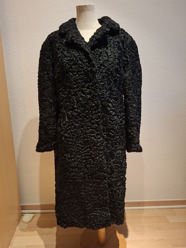 Mantel damen pelz schwarz - damen,