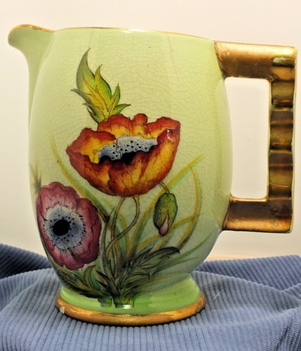 Carlton ware großer grüner - carlton,