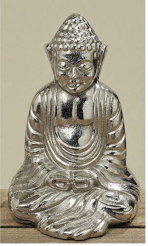 Edle buddha statue - statue, sitzend
