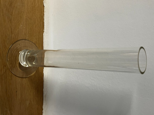 Glas vase transparent klar - glas,