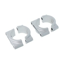 Set Schutzblechhalter für Blech-Kotflügel, silber matt - S50, S51, S70, SR50, SR