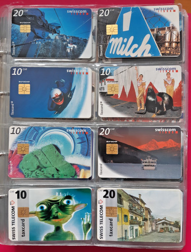 176 telefonkarten schweiz - 176,