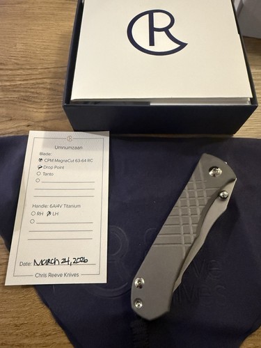 Chris reeve knives umnumzaan - knives,