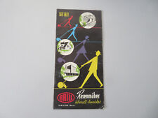 BRILL Rasenmäher Handrasenmäher altes Prospekt