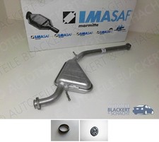 IMASAF Auspuff Mitteltopf +