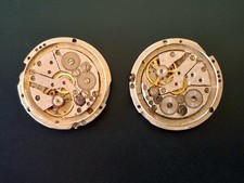 2 x Uhrwerk Mechanisch, Slava
