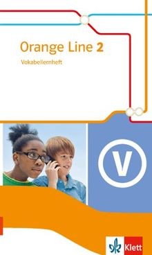 Orange line vokabellernheft - line,