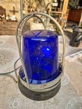 Alte seltene Rundumleuchte Blau DDR Ruhla 8562.5 FER