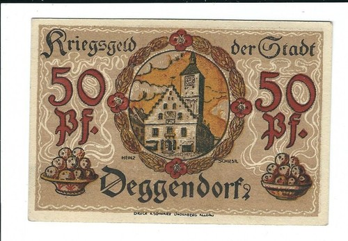 Notgeld deggendorf stadt - -,