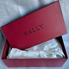 wNEU ORIGINAL Karton BALLY Rot(Bordeaux) Schuhkarton Box Leer