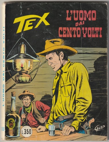 Tex 186 uomo - tex, cento