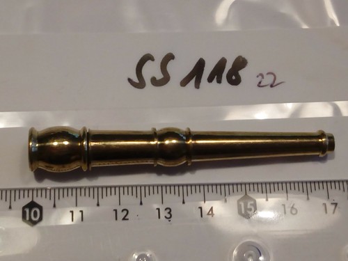 Fangschnur stift pfeife golden - fangschnur,