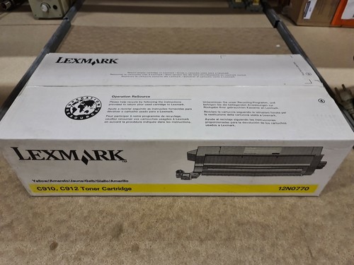 Original lexmark toner 12n0770 - toner,
