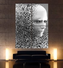 ABSTRACT CHARACTER Leinwand