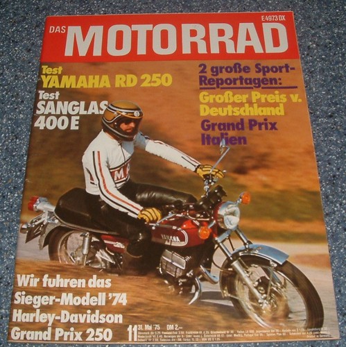 Das motorrad yamaha - 11/75, rd