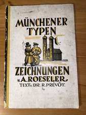 München Münchener Typen DRK K. weinacht 1943  Karikatur A. Roeseler