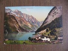 AK, Ansichtskarte "Königsee", Stempel Berchtesgaden 05. 07. 1919 nach Trebbin