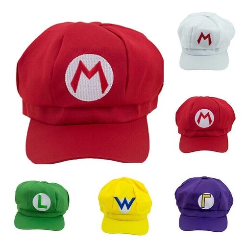Super mario waluigi mütze - waluigi,