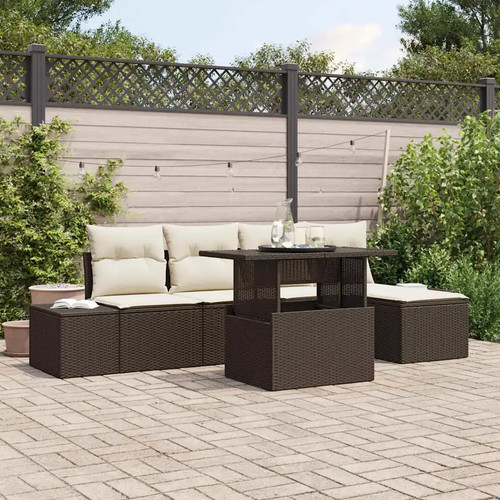 Gartensofa set mit kissen - mit,