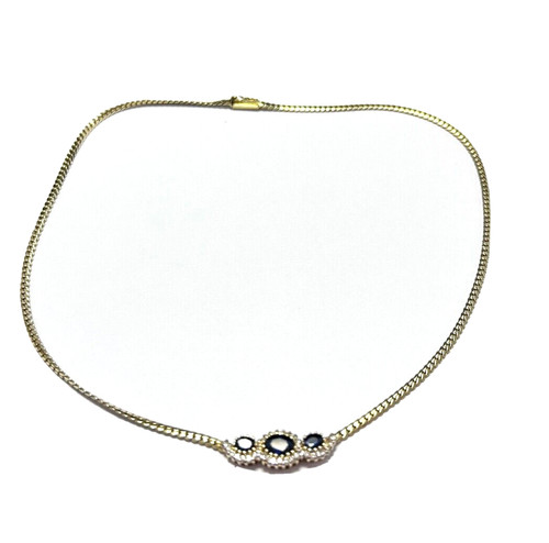 Saphir diamant collier - saphir-diamant-collier, 3