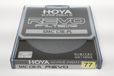 Hoya Super Pro 1 D Revo Filter SMC Pol circular Polfilter Neuware  77mm