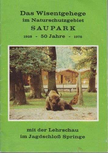 Das wisentgehege - das, im