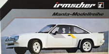 IRMSCHER Manta i200, i240, i240c Prospekt ca. 1984 deutsch OPEL - TOP 