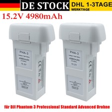 2 Stück 4980mAh Batterie Akku
