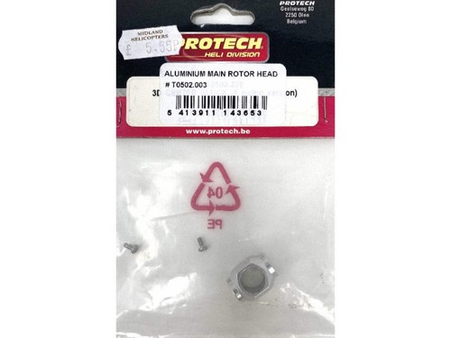 Aluminium hauptrotorkopf set - aluminium, hauptrotorkopf-set