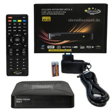 Golden Interstar BETA X IPTV BOX Stalker IP Receiver HD Linux OS 2GB RAM - HDTV