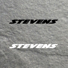 2 x STEVENS Aufkleber wetterfest • Sticker • Schriftzug • viele Größen & Farben