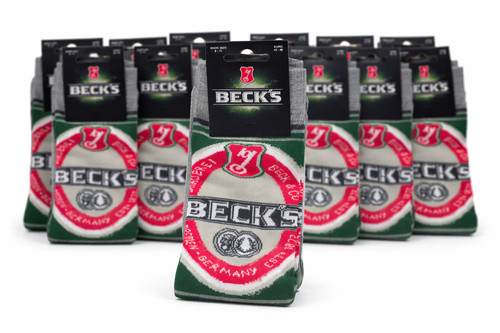 10x becks bier - becks, socken