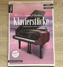 artist ahead Klavier Notenbuch