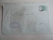 Brief Beleg Bedarfsbrief Ganzsache Porto Pfl. Dienstsache Stempel Fridingen 1899