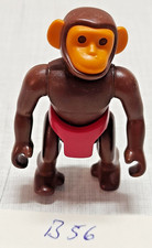 Playmobil Schimpanse + pinken/roten Lendenschurz Affe Tiere Zirkus Tierpark (B56