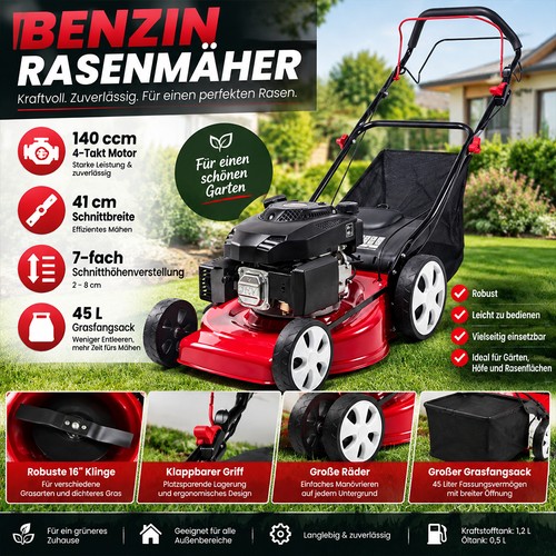 Benzinrasenmäher mit
