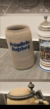 Alter Brauereikrug Prügelbräu Augsburg Prügel Bräu Bierkrug Krug brewery stein