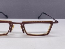 Theo Brille Herren Damen Braun