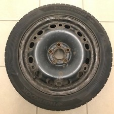 Winterreifen auf Stahlfelge 185 55R15 schwarz mit Rost (4x)