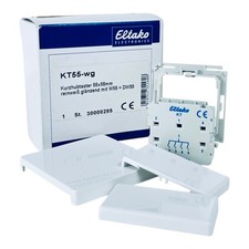 Eltako KT55-wg Kurzhubtaster 55x55mm reinweiß glänzend mit W55+DW55 / 30000285