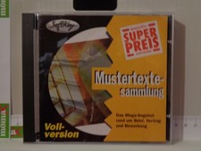 CD-Rom  Mustertext Sammlung Brief, Vertrag, Bewerbung