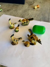 ALTFIGUREN 70 er Jahre  Komplettsatz Roadrunner Brauner  Sockel